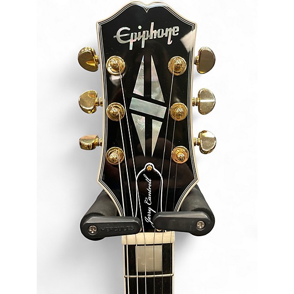 Used Epiphone Jerry Cantrell Les Paul Wine Red Solid Body Electric Guitar