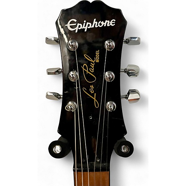 Used Epiphone Les Paul Special II Ebony Solid Body Electric Guitar