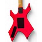 Vintage 1988 B.C. Rich NJ Series Warlock HOT PINK Solid Body Electric Guitar