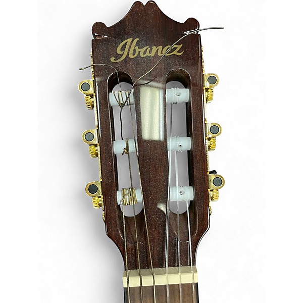 Used Ibanez GA35TCE-DVS DARK BIOLIN BURST Classical Acoustic Electric Guitar