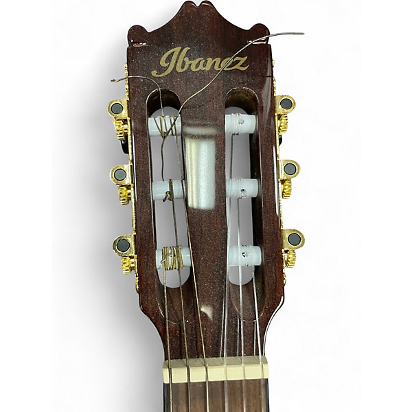 Used Ibanez GA35TCE-DVS DARK BIOLIN BURST Classical Acoustic Electric Guitar