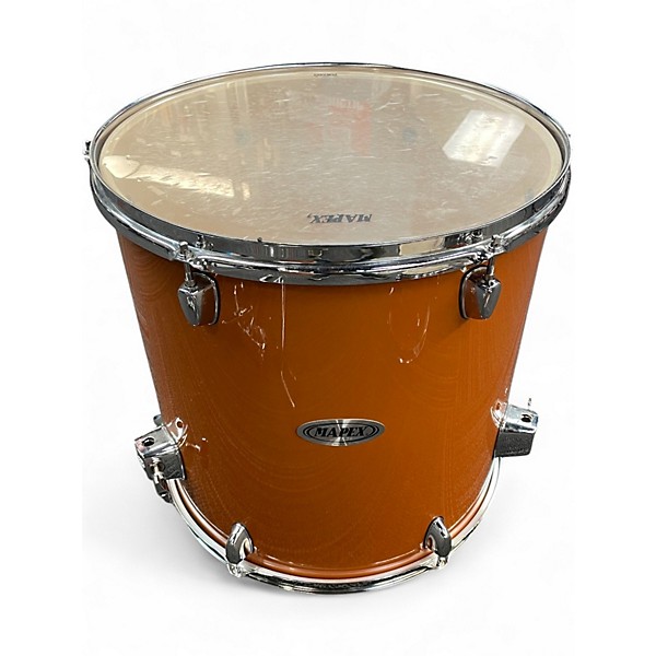 Used Mapex 6 Piece MARS SHELL PACK Amber Drum Kit