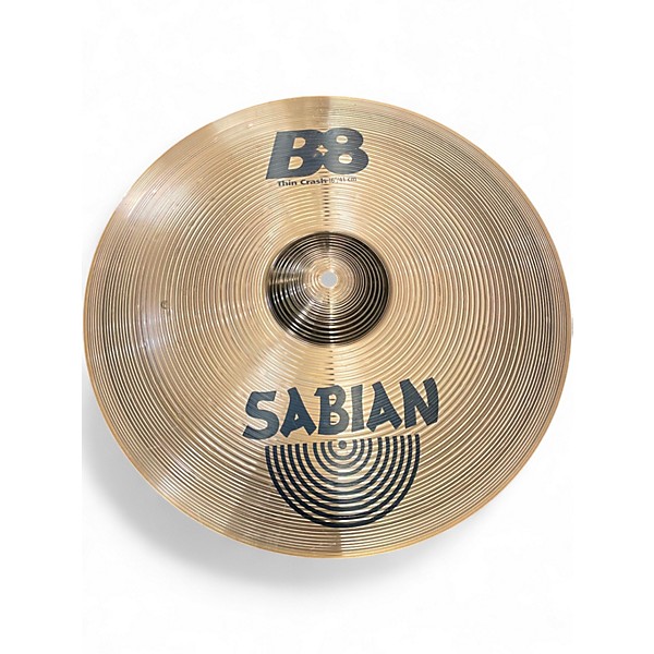 Used SABIAN 16in B8 Thin Crash Cymbal