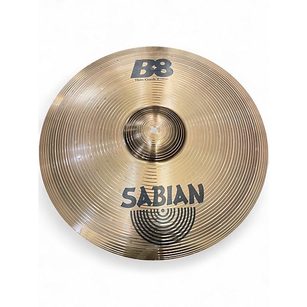 Used SABIAN 18in B8 Thin Crash Cymbal