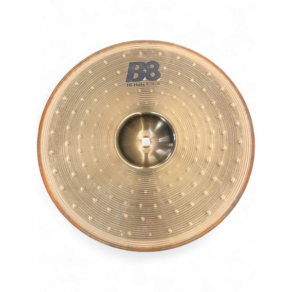 Used SABIAN 14in B8 HI HATS Cymbal