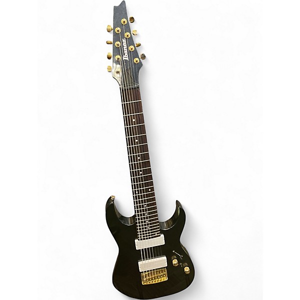 Used Ibanez RG80 F BLUE SPARKLE Solid Body Electric Guitar