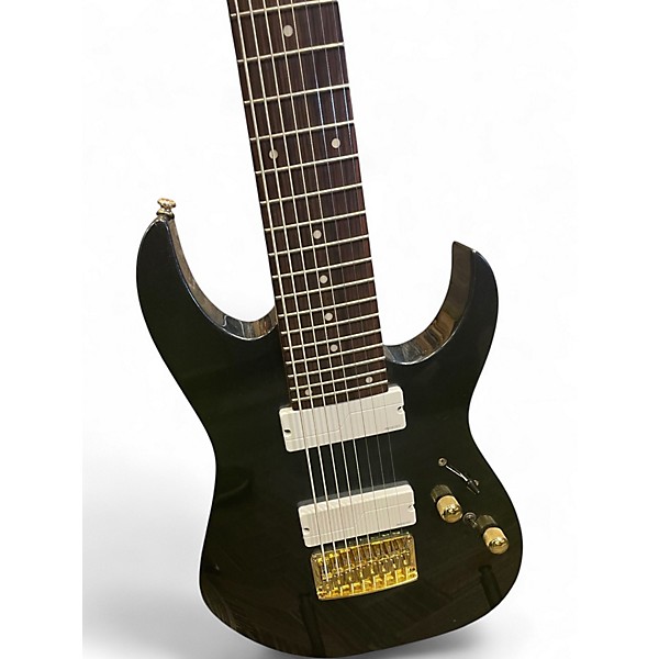 Used Ibanez RG80 F BLUE SPARKLE Solid Body Electric Guitar