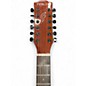 Used Fesley FDET280C 2 Color Violin Burst 12 String Acoustic Electric Guitar