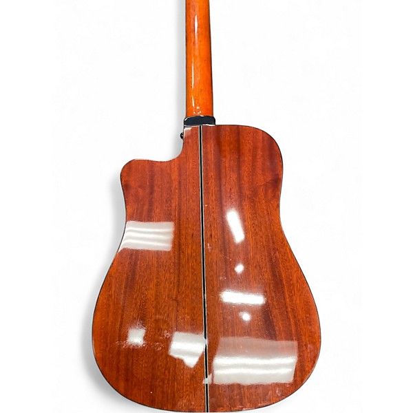 Used Fesley FDET280C 2 Color Violin Burst 12 String Acoustic Electric Guitar