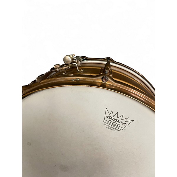 Vintage 1920s Leedy 14in SNARE Gold Drum