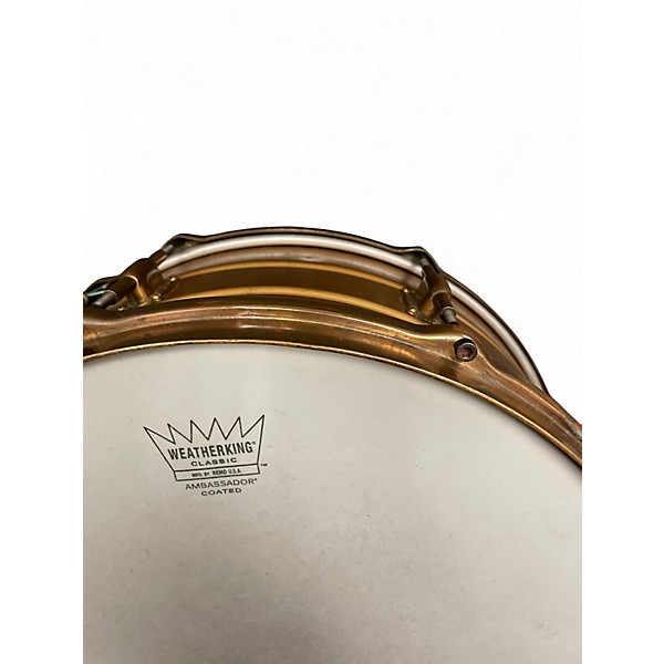 Vintage 1920s Leedy 14in SNARE Gold Drum