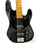 Used Fender gv4 Black Electric Bass Guitar