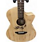 Used Luna WOODLAND BAMBOO GAE NATURAL Acoustic Electric Guitar