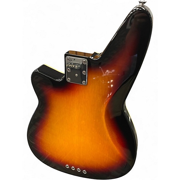 Used Reverend Justice Bass 2 Color Sunburst Electric Bass Guitar