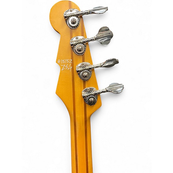 Used Reverend Justice Bass 2 Color Sunburst Electric Bass Guitar