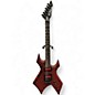 Used B.C. Rich Stranger Things “Eddie's” Inspired NJ Warlock RED CRACKLE Solid Body Electric Guitar thumbnail