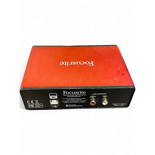 Used Focusrite Scarlett Solo Gen 3 Audio Interface
