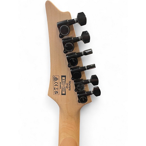 Used Ibanez RG470PB Red Eclipse Burst Solid Body Electric Guitar