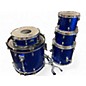 Used Ludwig 5 Piece Accent Blue Drum Kit thumbnail