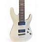 Used Schecter Guitar Research Demon 7 String White Solid Body Electric Guitar