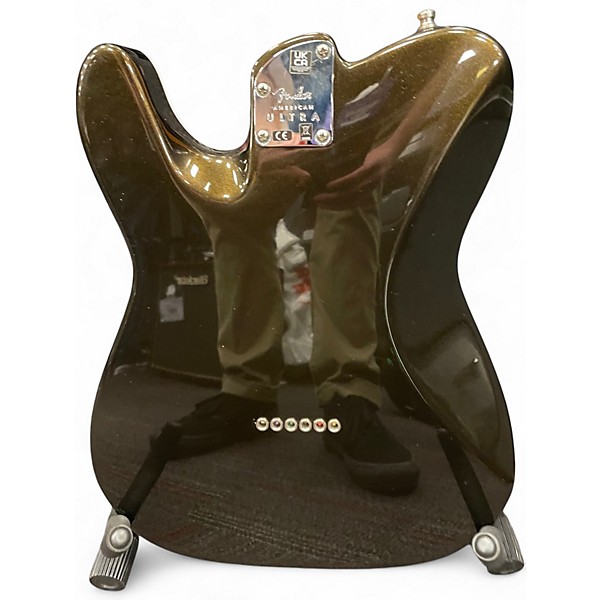 Used Fender American Ultra Telecaster Texas Tea Solid Body Electric Guitar