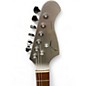 Used Tease SBH-E SERIES metallic silver Solid Body Electric Guitar