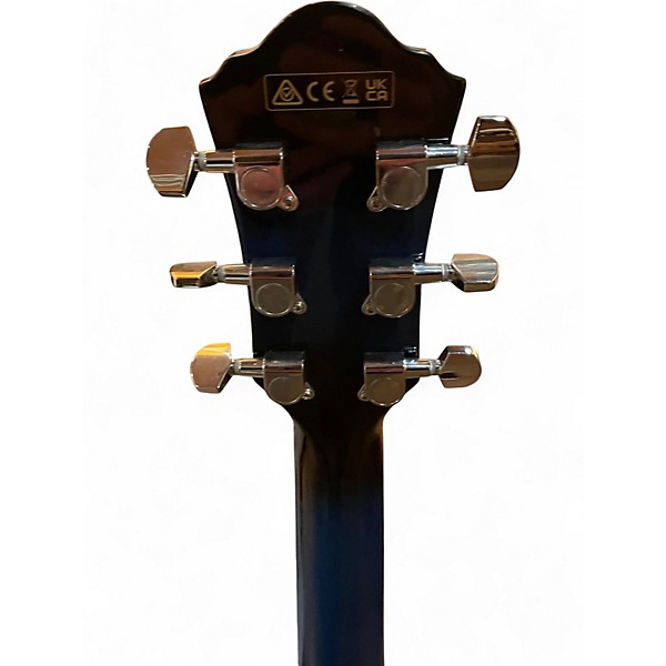 Used Ibanez V70CE-TBS Blue Acoustic Electric Guitar