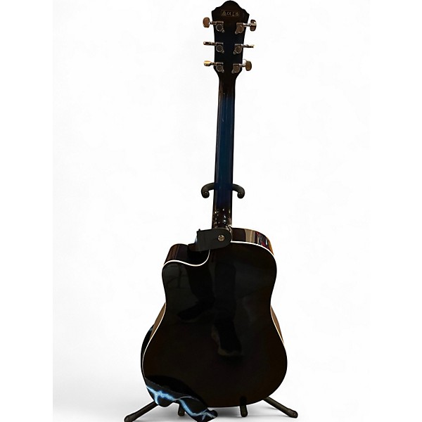 Used Ibanez V70CE-TBS Blue Acoustic Electric Guitar