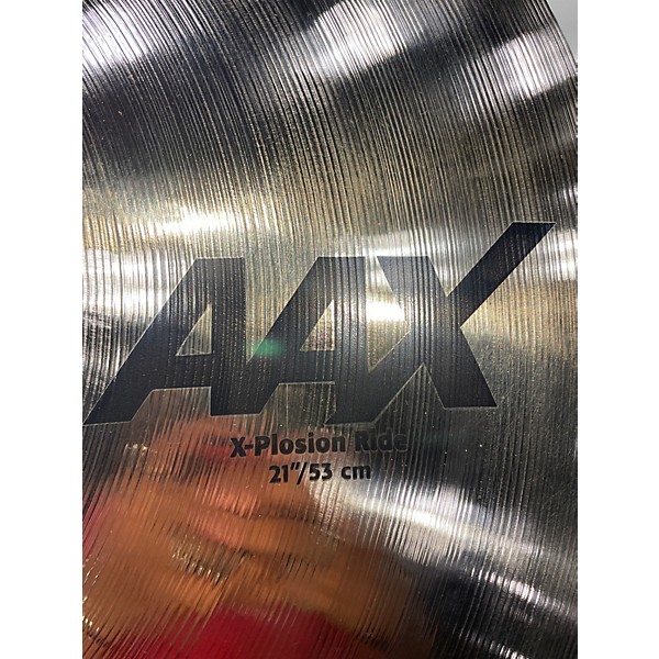 Used SABIAN 21in AAX X-PLOSION RIDE Cymbal