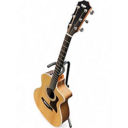 Used Taylor 214CE Natural Acoustic Electric Guitar