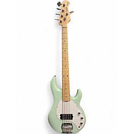 Used Sterling by Music Man Ray5 5 String Seafoam Green Electric Bass Guitar