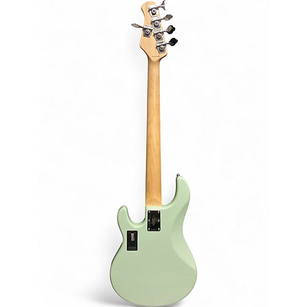 Used Sterling by Music Man Ray5 5 String Seafoam Green Electric Bass Guitar