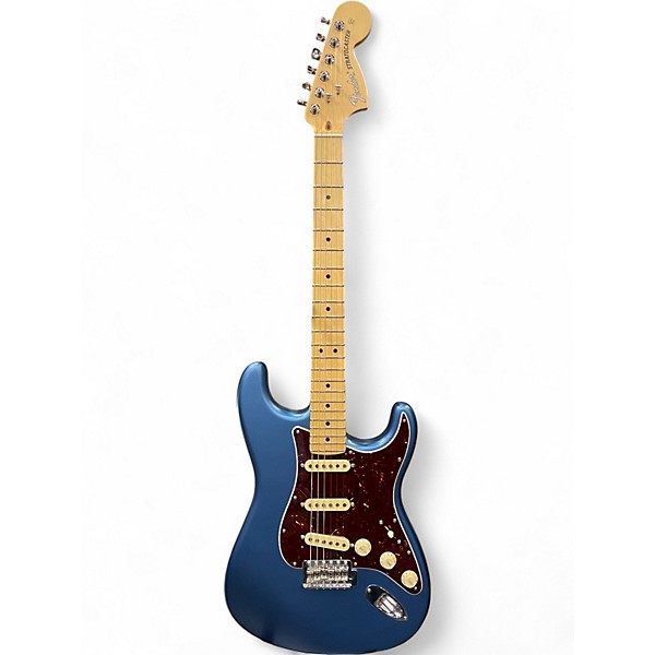Used 2021 Fender American Performer Stratocaster SSS SATIN LAKE PLACID BLUE Solid Body Electric Guitar