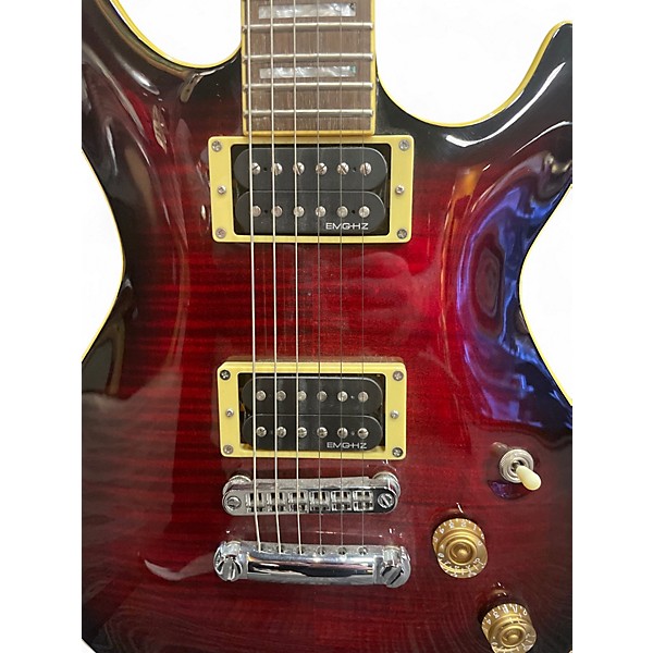 Used Cort M600 Crimson Red Burst Solid Body Electric Guitar