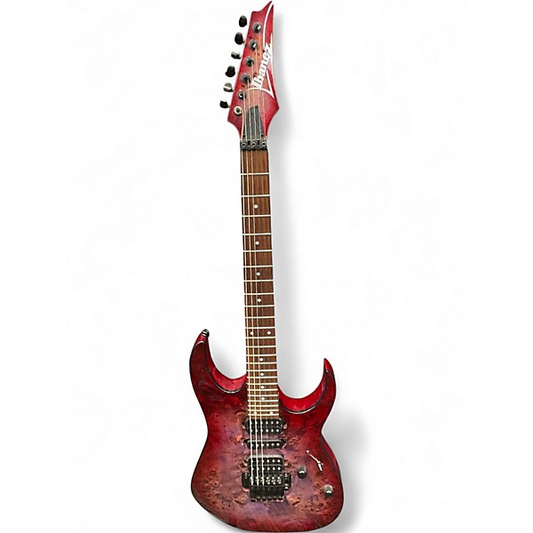 Used Ibanez RG470 TRANS RED Solid Body Electric Guitar
