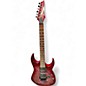 Used Ibanez RG470 TRANS RED Solid Body Electric Guitar thumbnail