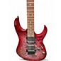 Used Ibanez RG470 TRANS RED Solid Body Electric Guitar