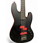 Used ESP LTD Frank Bello FB-204 BLACK AND RED Electric Bass Guitar