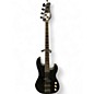 Used Schecter Guitar Research Diamond P Custom BLACK Electric Bass Guitar thumbnail