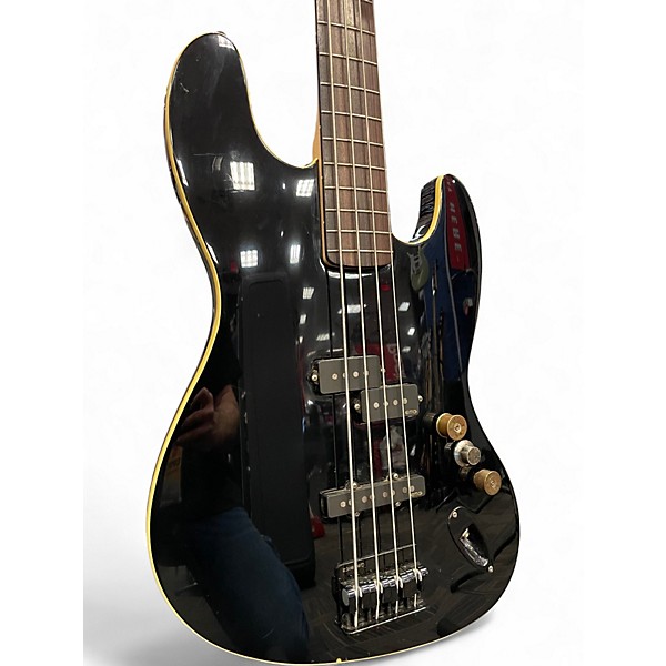 Used Fender Aerodyne 4-String Jazz Bass BLACK Electric Bass Guitar