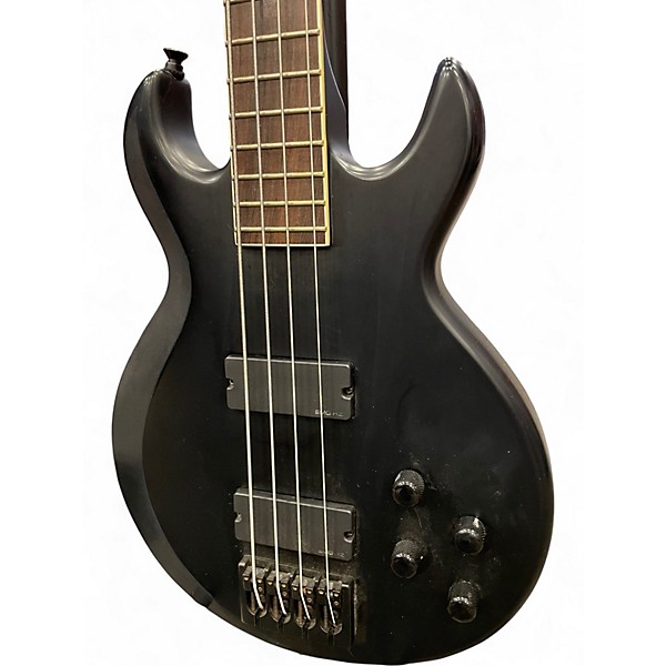 Used Schecter Guitar Research DIAMOND SCORPION BLACK Electric Bass Guitar
