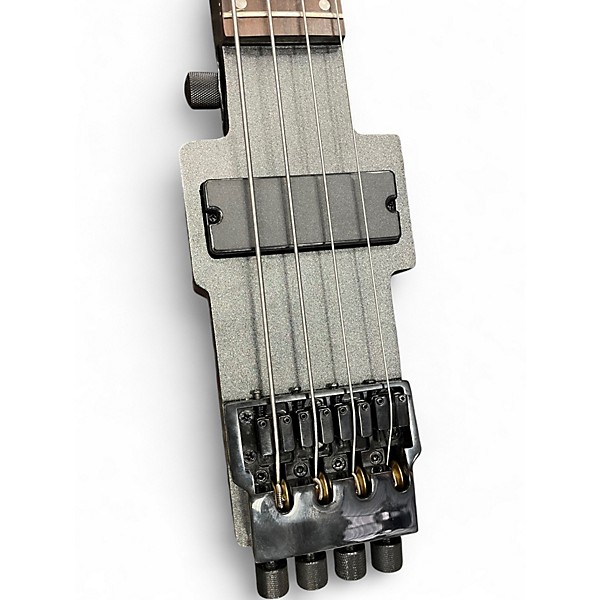 Used Bat King HL200 Black Electric Bass Guitar