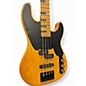 Used Schecter Guitar Research Model T Natural Electric Bass Guitar
