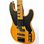 Used Schecter Guitar Research Model T Natural Electric Bass Guitar