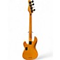 Used Schecter Guitar Research Model T Natural Electric Bass Guitar