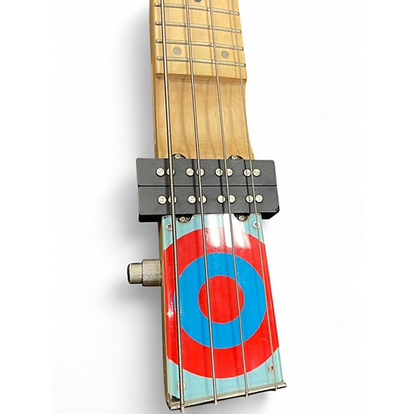 Used Ministar BASSSTAR Natural Electric Bass Guitar