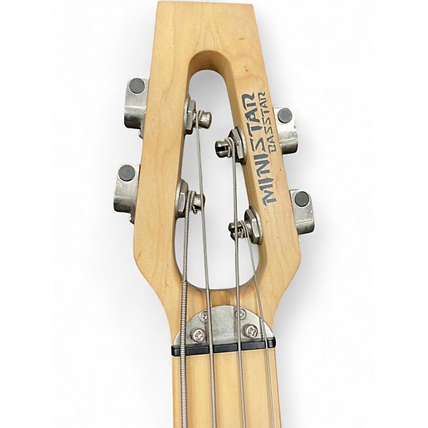 Used Ministar BASSSTAR Natural Electric Bass Guitar