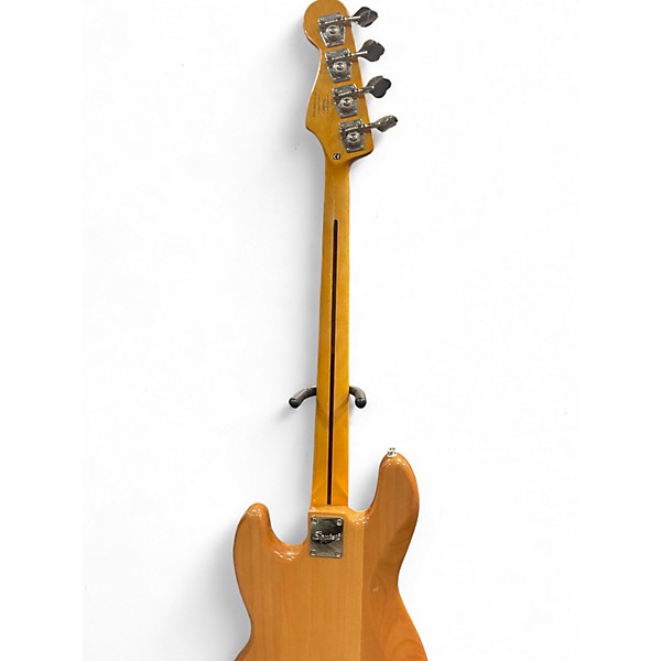 Used Squier Classic Vibe 70's Jazz Bass Natural Electric Bass Guitar