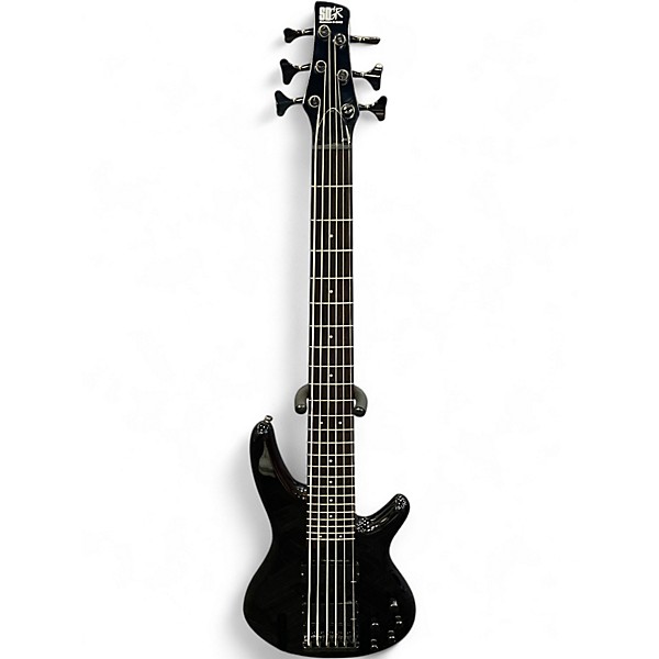 Used Ibanez SR406 Black Electric Bass Guitar