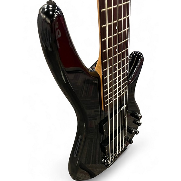 Used Ibanez SR406 Black Electric Bass Guitar